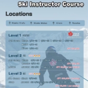 CSIA Courses and Exams in Niseko Japan