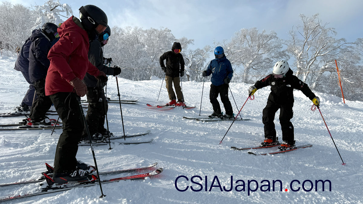 CSIA Level 3 Ski Improvement in Hakuba Japan